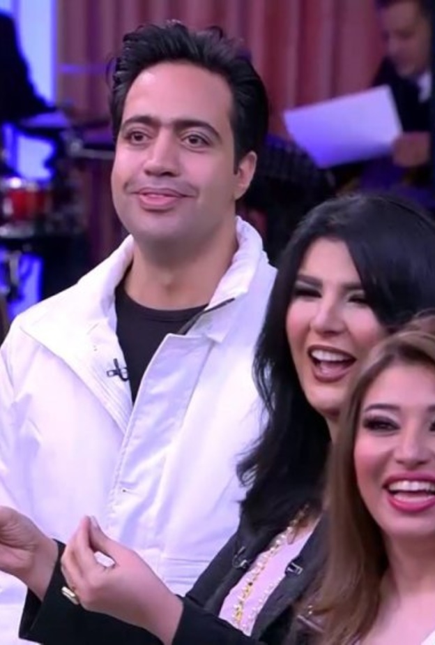 غادة رجب وزوجها 