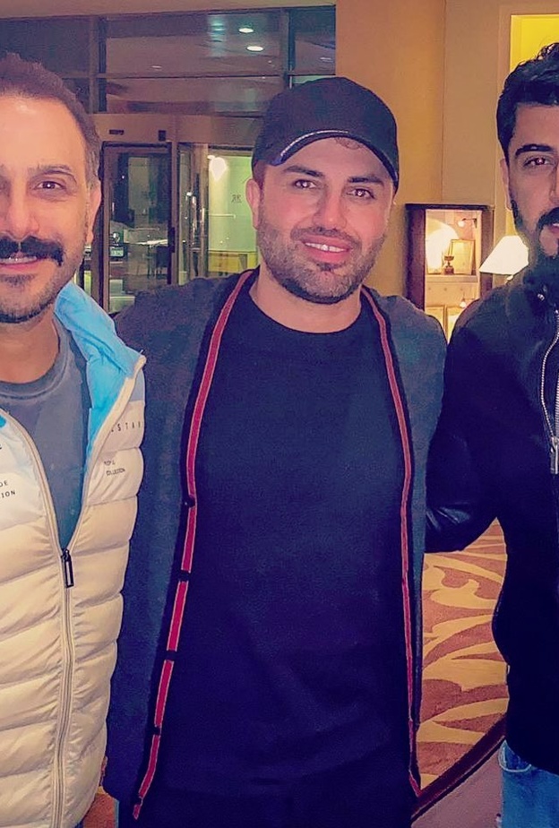 قصي خولي وجاد شويري واسماعيل تمر