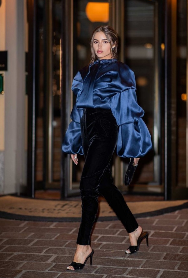 الجميلة Olivia Culpo خطفت الانظار خلال حضورها اسبوع الموضة في ميلانو