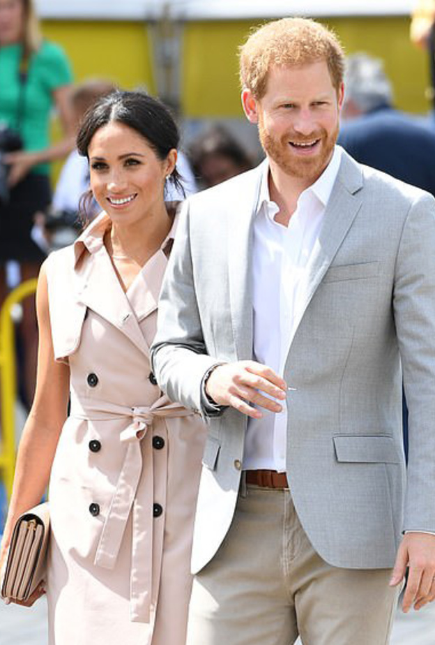 الأمير هاري وزوجته ميغان ماركل