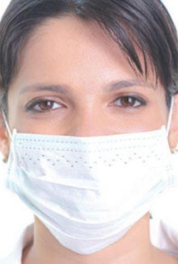  ارتداء الكمامة مهم للوقاية من أضرار الغبار