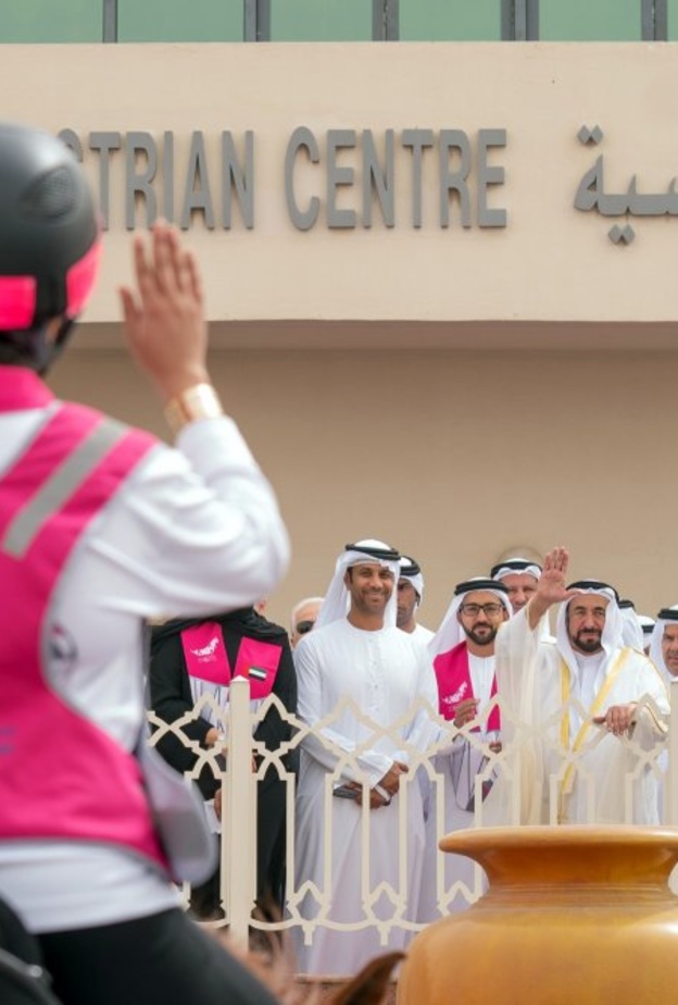  انطلاق المسيرة العاشرة لفرسان القافلة الوردية