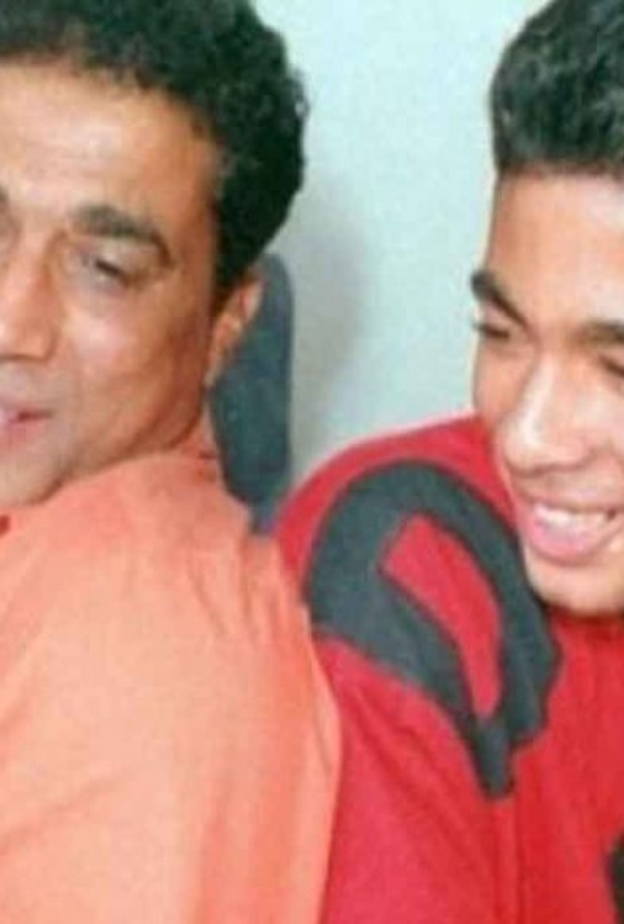 احمد زكي وابنه هيثم