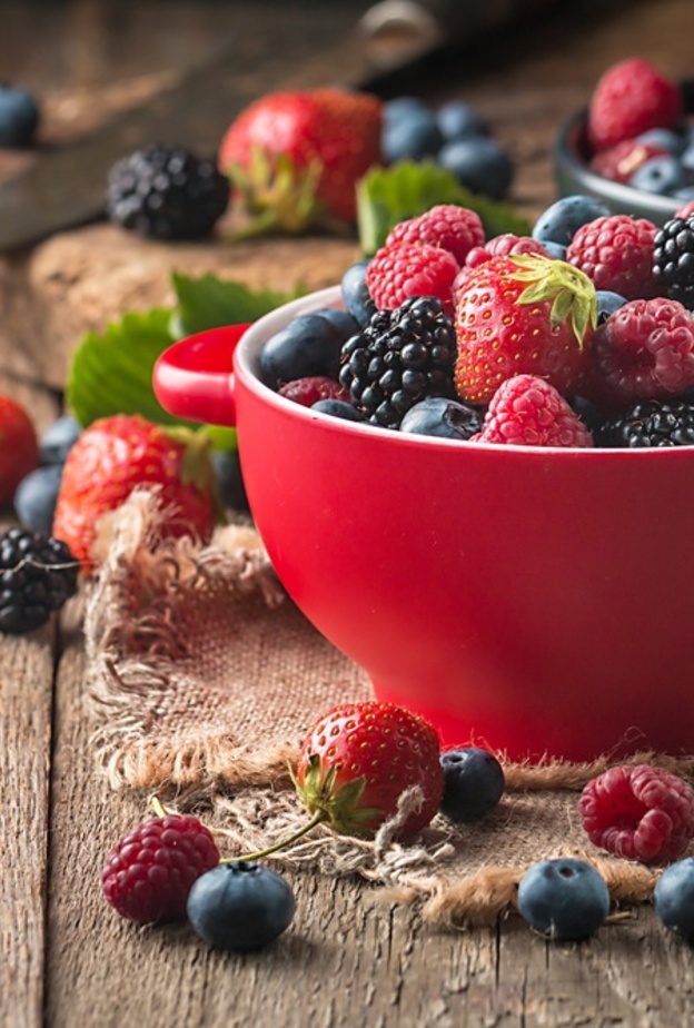 التوت غني بمضادات الاكسدة التي تحارب الامراض والشيخوخة