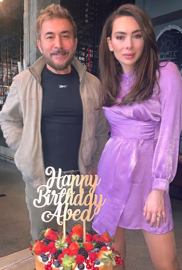 عابد فهد وستيفاني صليبا