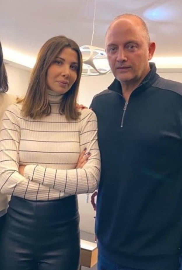 نانسي عجرم وزوجها 