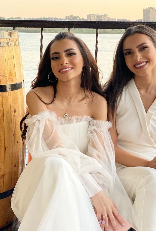 كارمن سليمانتحتفل بزفاف شقيقتها