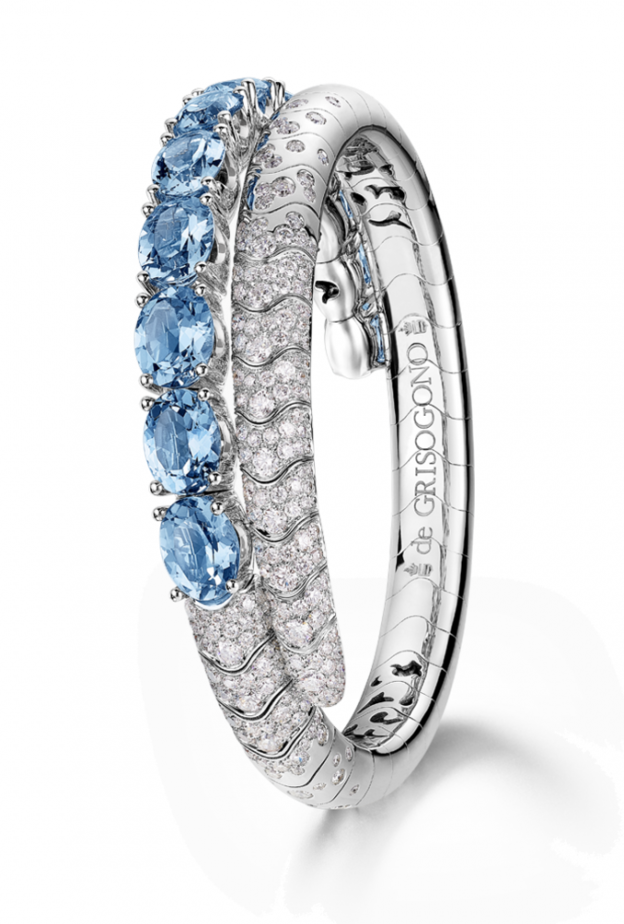 مجوهرات حجر الأكوامارين 