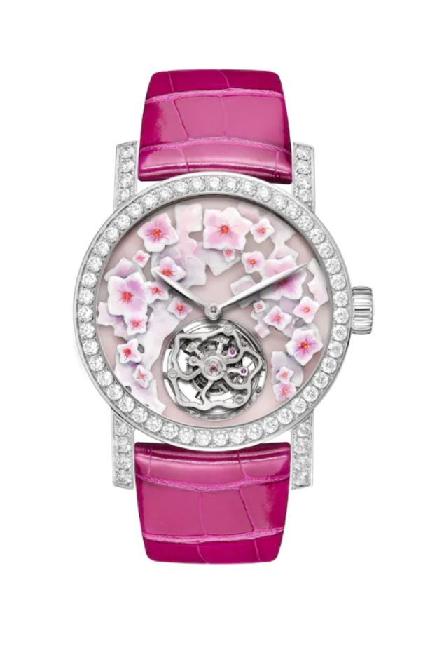 ساعات نسائية فخمة بأشكال الزهور