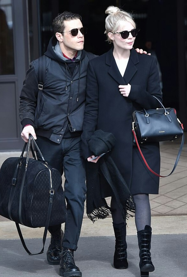 رامى مالك و لوسى 