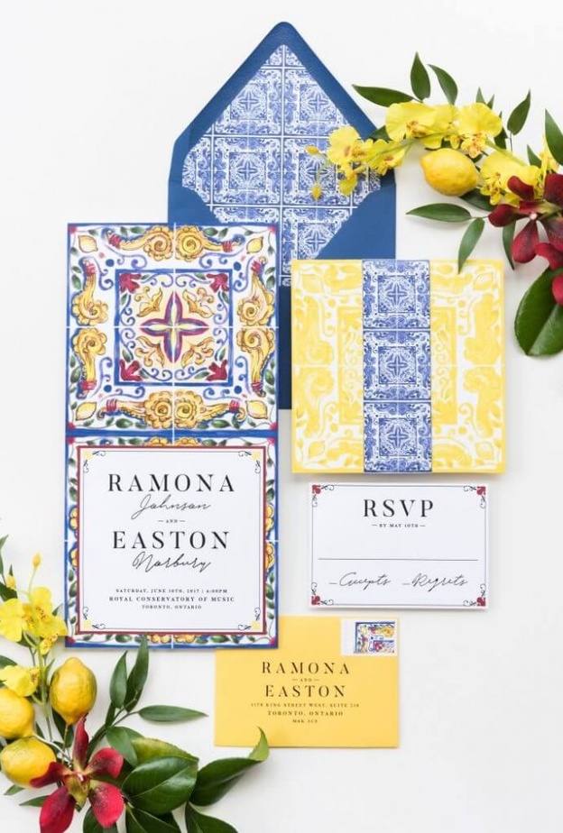 كروت زفاف فخمة وغير تقليدية 2020