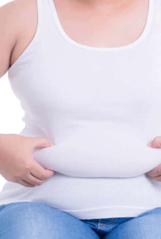 اسباب دهون البطن المزعجة عند النساء