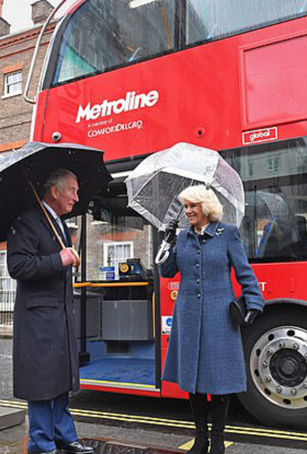 أناقة الأمير تشارلز ودوقة كورنوال الشتوية