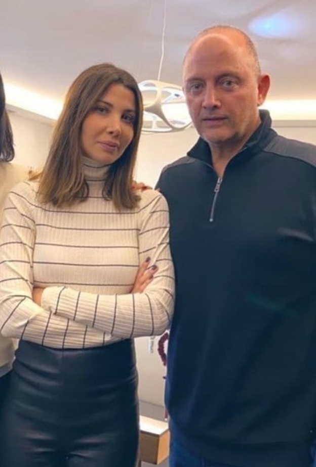 نانسي عجرم وزوجها 