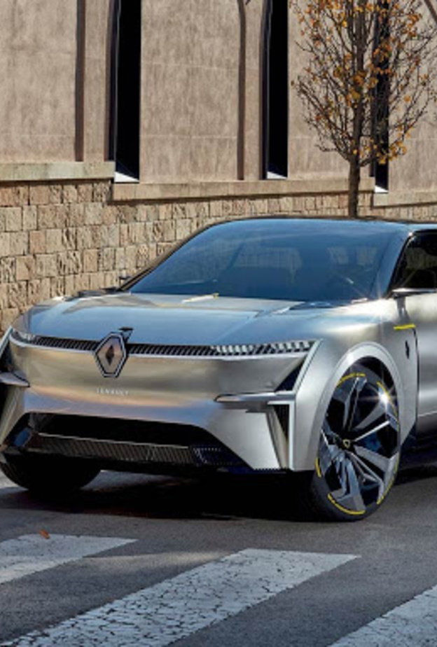 رينو الفرنسية تستعرض سيارة MORPHOZ