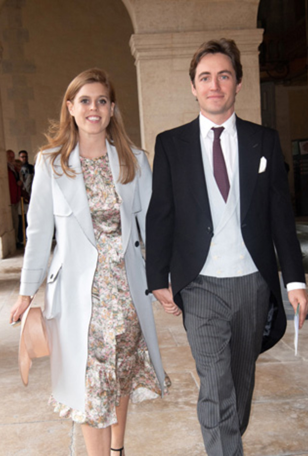 أحدث ظهور للأميرة بياتريس بصحبة خطيبها