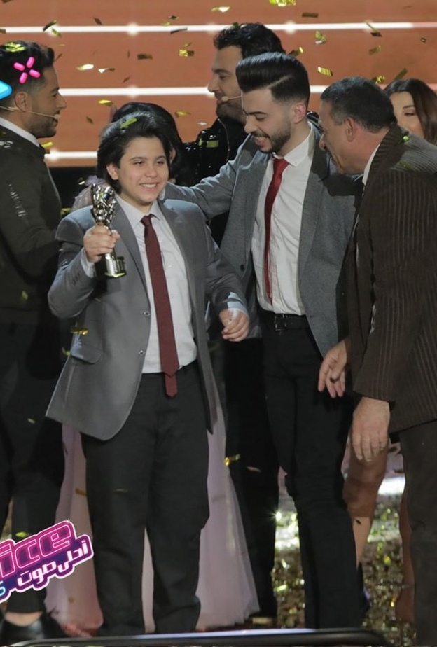 محمد رميح الفائز بلقب ذا فويس كيدز