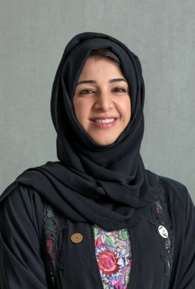  معالي ريم بنت إبراهيم الهاشمي، وزيرة الدولة لشؤون التعاون الدولي المدير العام لمكتب إكسبو 2020 دبي
