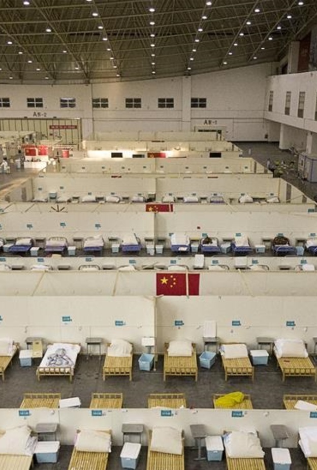 مستشفى ووهان المؤقت ينهي أعماله ويغلق رسميا