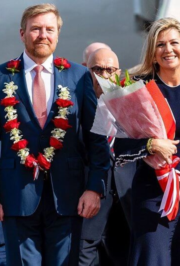 ملك وملكة هولندا يصلان جاكرتا في زيارة رسمية "بدون مصافحة"