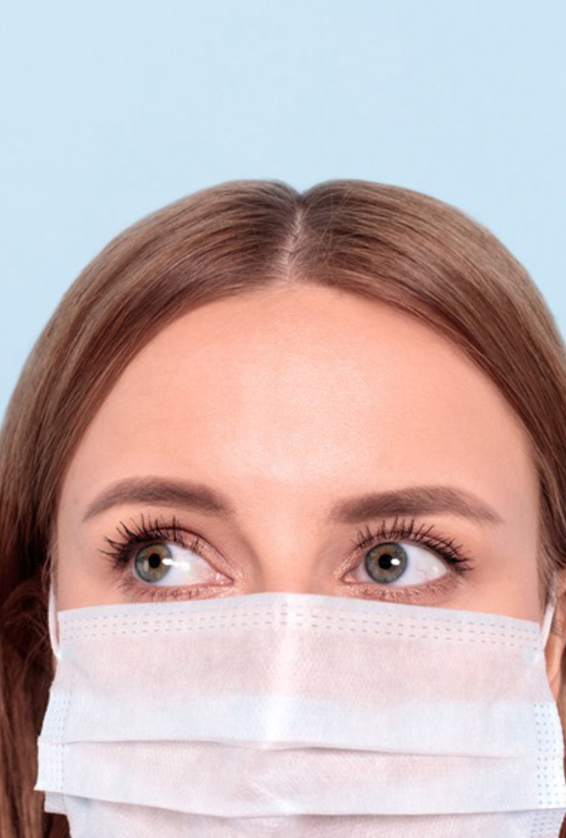 الحالات التي توجب لبس الكمامة