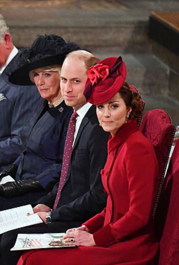 الأمير وليام وكيت ميدلتون في يوم الكومنولث