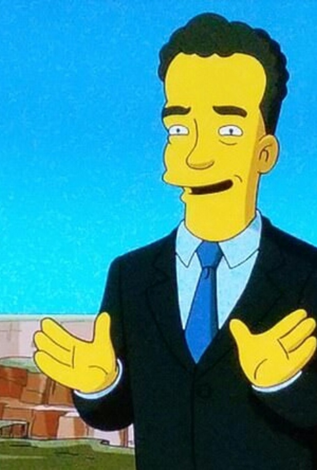 توم هانكس في سيمبسون 