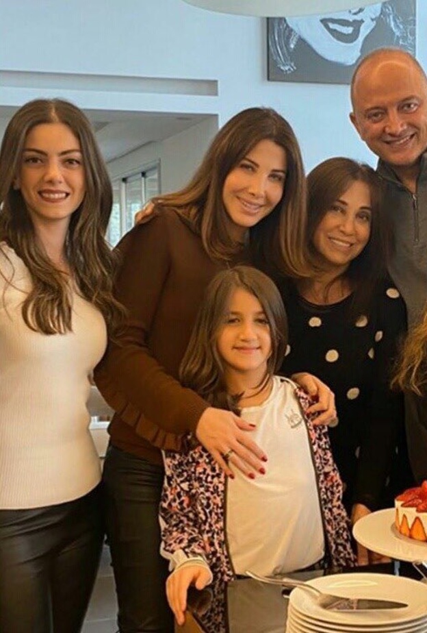 أسرة نانسي عجرم في احدث ظهور