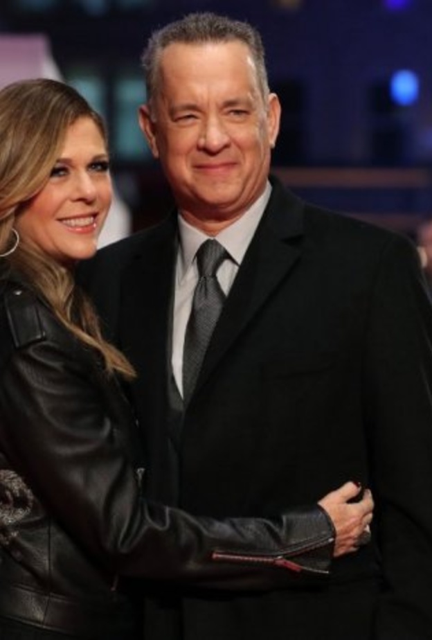 توم هانكس و زوجته ريتا ويلسون 