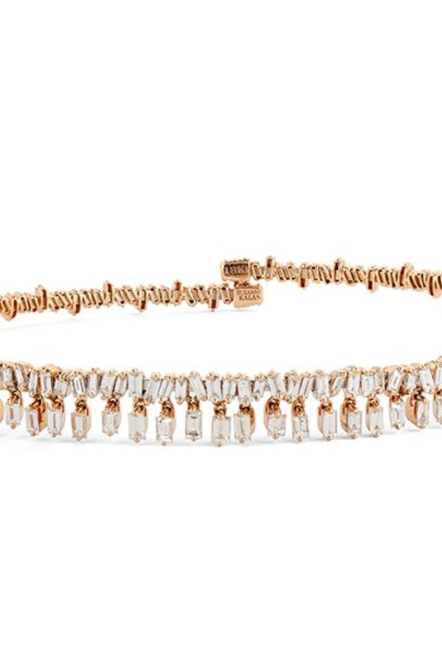 موضة عقود الماس Choker 