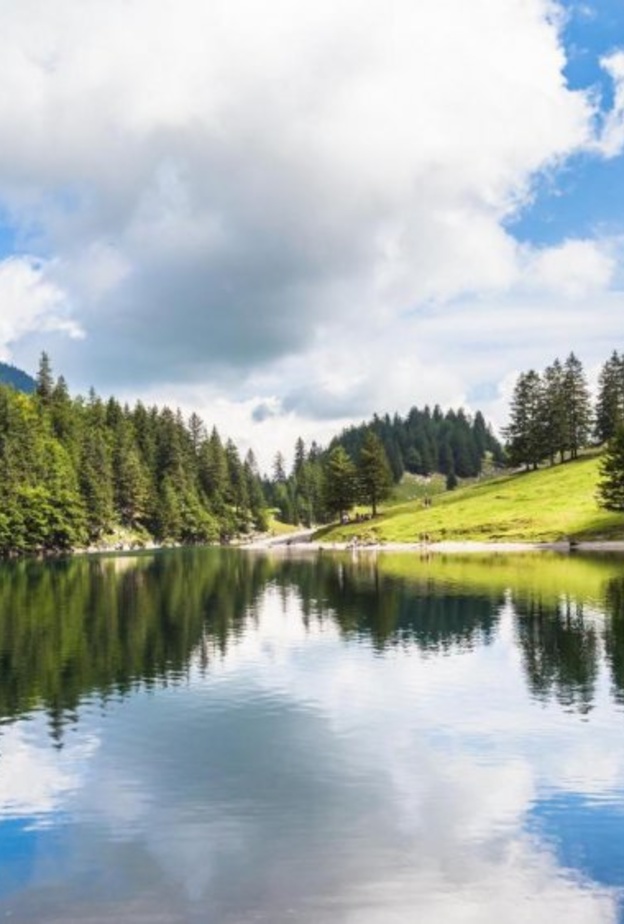 سحر الطبيعة في قرية ابنزل من أجمل مدن الريف