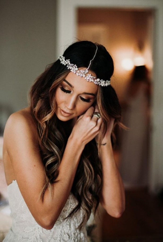 أجمل اكسسوار شعر للعروس من انستقرام 2020