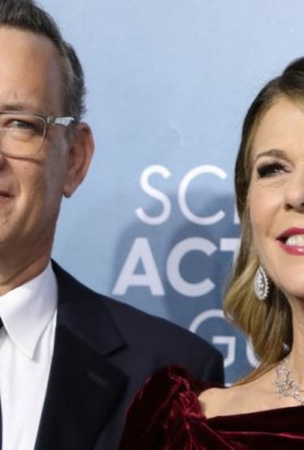 توم هانكس وزوجته