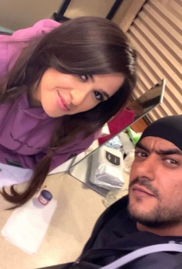  ياسمين عبد العزيز واحمد العوضي