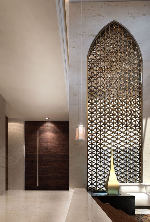  ديكور منزل رائع بأسلوب شرقي فخم