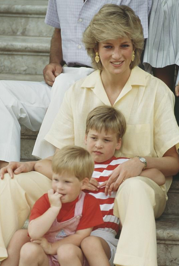 الأميرة ديانا كانت لتصبح محطمة الفؤاد بسبب تدهور علاقة وليام وهاري