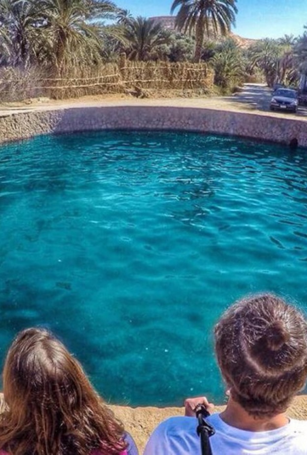 انشطة سياحية في سيوة اذهب في رحلة إلى حمامات كيلوبترا Cleopatra's Pool