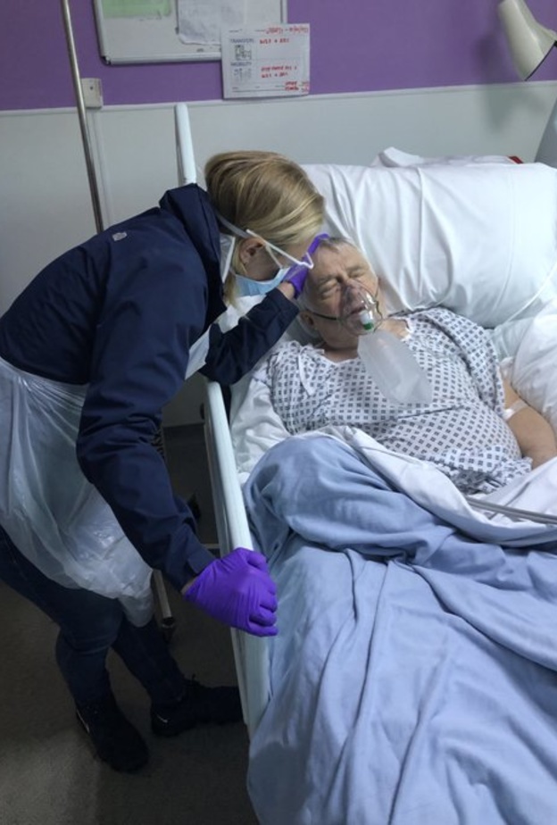 Sophia Myles ووالدها 