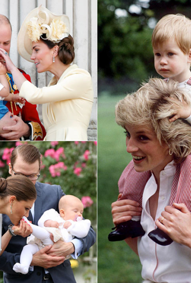 مواقف كسرن فيها أمهات العائلات الملكية البروتوكول من أجل أبنائهن