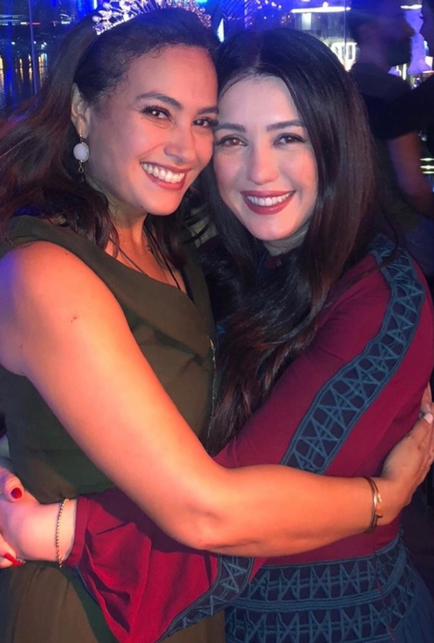 هند صبري وكندة علوش 