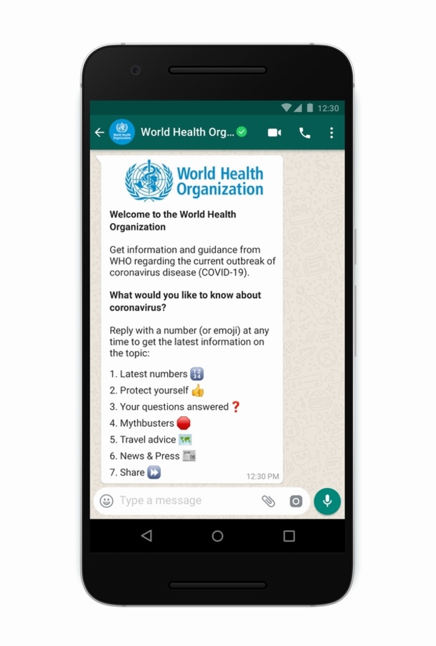 تهدف منظمة الصحة العالمية الى الحد من الرسائل المغلوطة حول كورونا و المساعدة في الحصول على ادق المعلومات