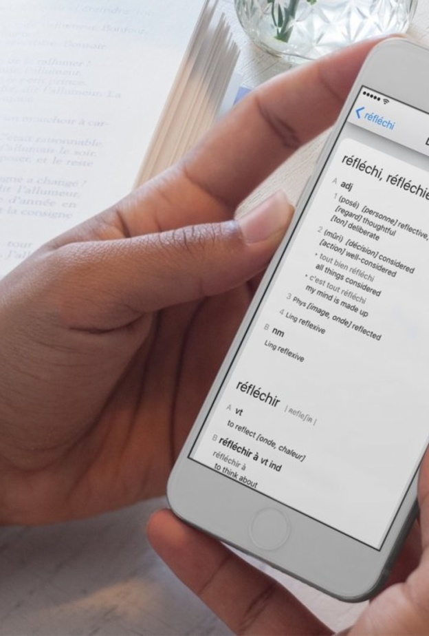 يقدم التطبيق أقسام مختلفة لمساعدة المستخدمين على تعلم القراءة، الكتابة، القواعد، الترجمة، وقسم الاختبارات