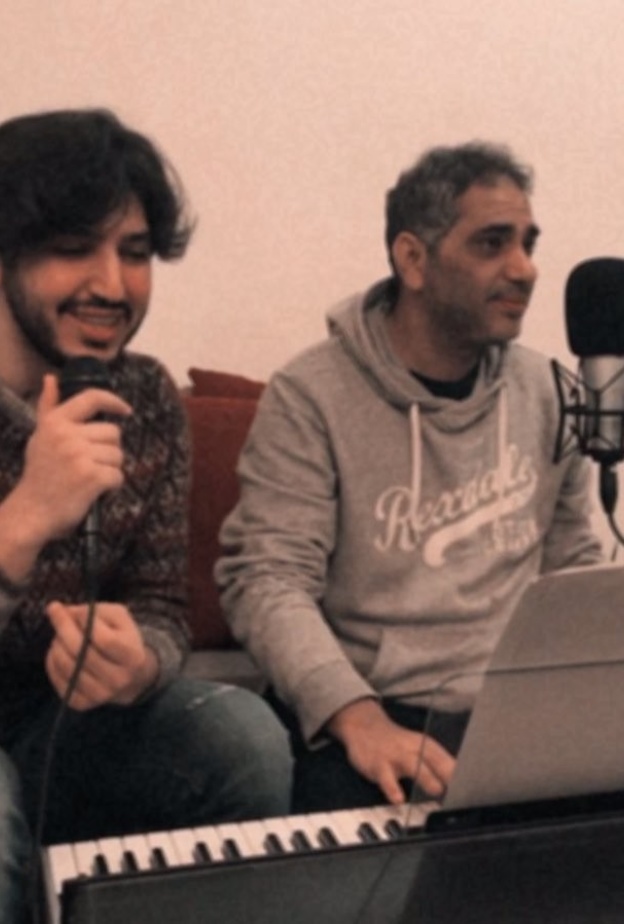 فضل شاكر ونجله