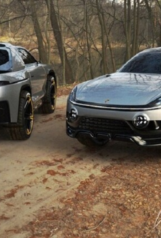 صور مسربة لسيارة بورش بيك آب الجديدة