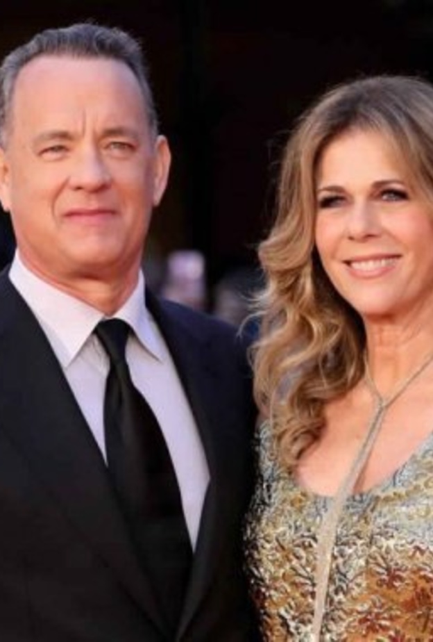 توم هانكس وزوجته