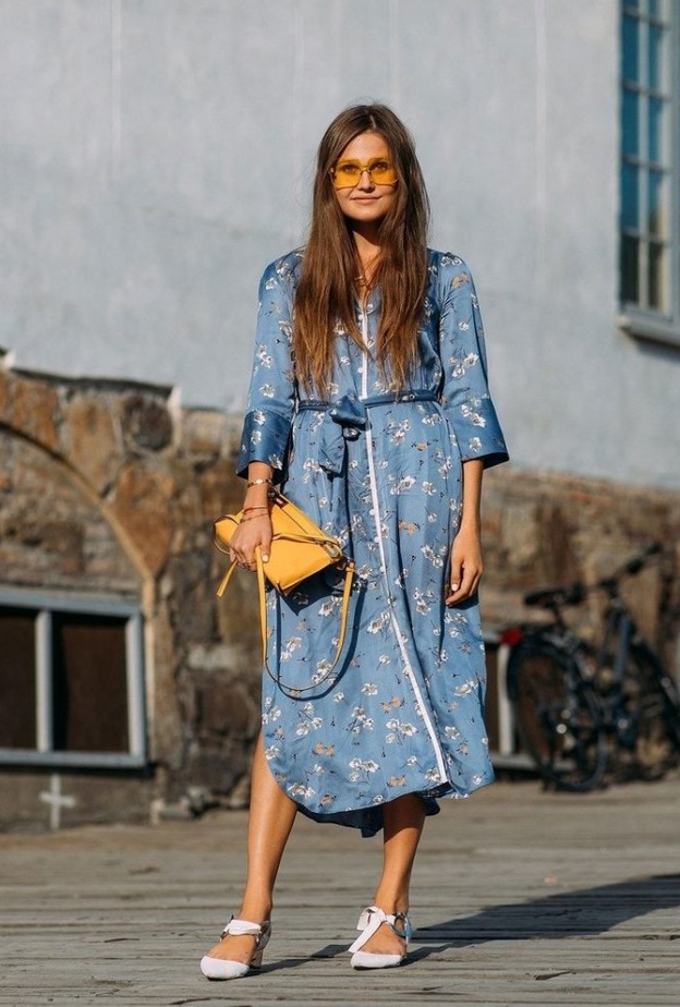  اعتمدي الفستان للتغيير عن السروال