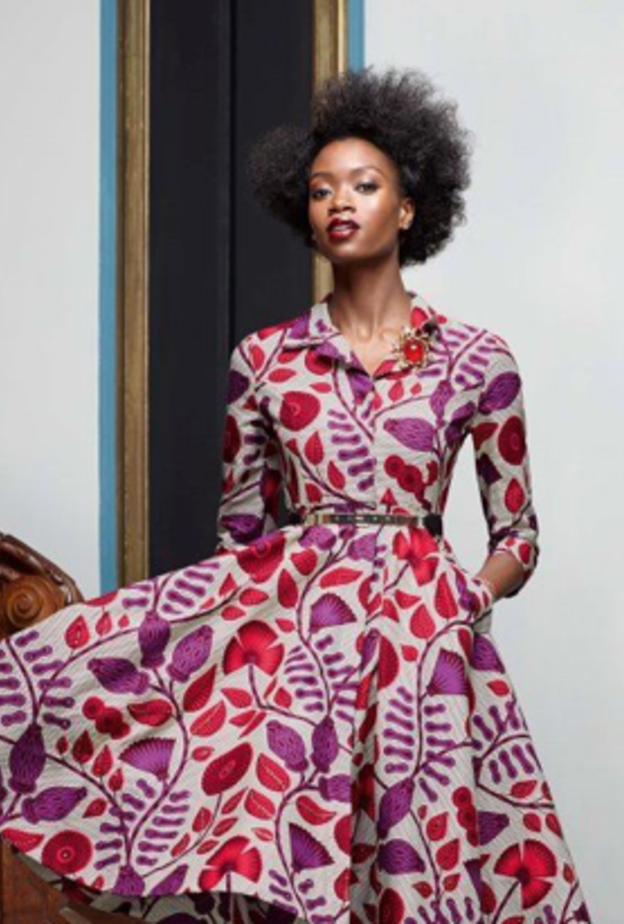 فساتين بطبعات الريترو