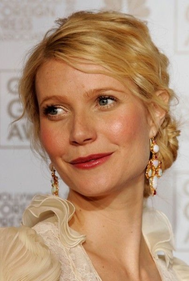 تسريحات عرايس للوجه الطويل على مستوحاة من Gwyneth Paltrow.jpg