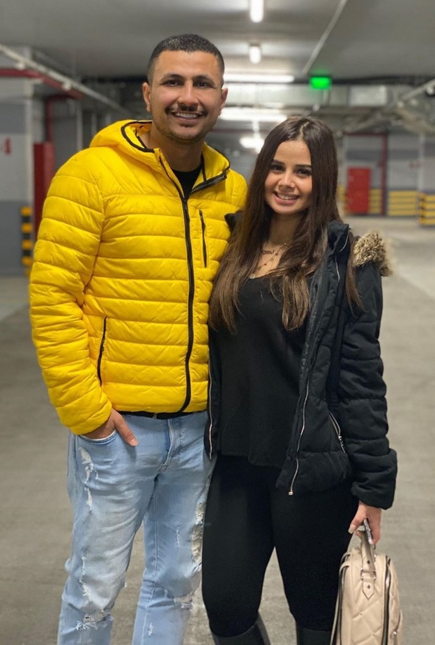 منة عرفة وعلي غزلان 