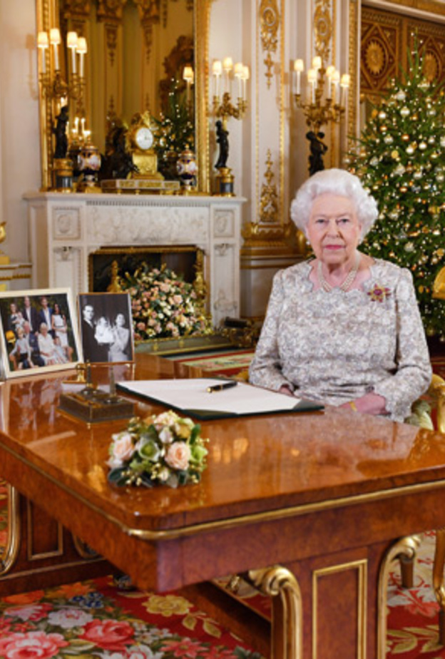 الملكة صورت الخطاب تحت إجراءات طبية مشددة